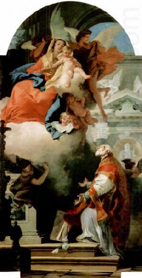 Erscheinung der Madonna vor dem Hl. Philippus Neri, Giovanni Battista Tiepolo